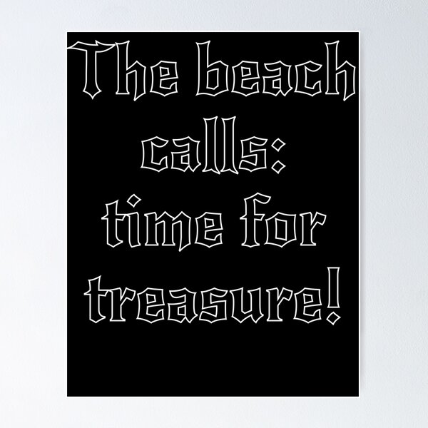 Item preview, metal detecting scoops beach  designed and sold by EuropeanPrints.