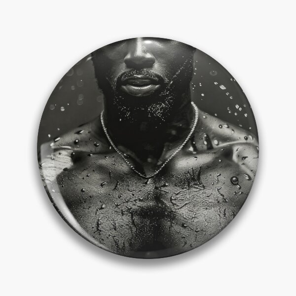 Item preview, Erotic Sexy Muscular Shirtless Black Male designed and sold by Atlas Kai.