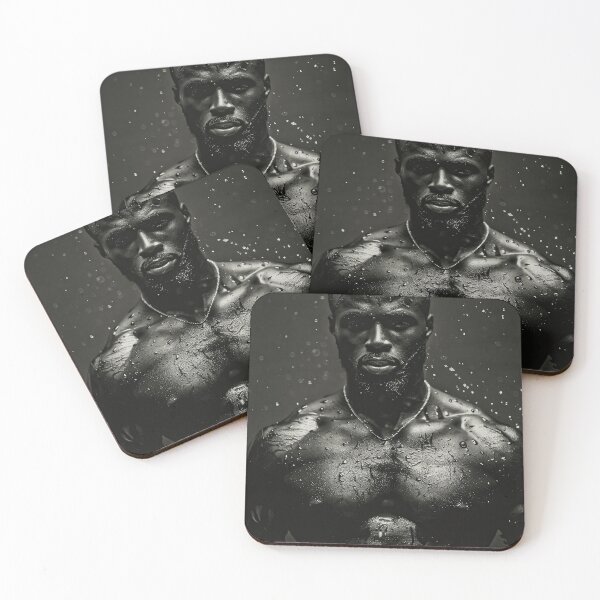 Item preview, Erotic Sexy Muscular Shirtless Black Male designed and sold by Atlas Kai.