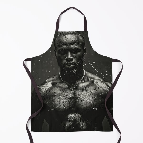 Item preview, Erotic Sexy Muscular Shirtless Black Male designed and sold by Atlas Kai.