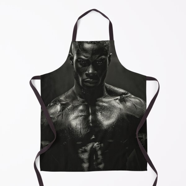 Item preview, Erotic Sexy Muscular Shirtless Black Male designed and sold by Atlas Kai.