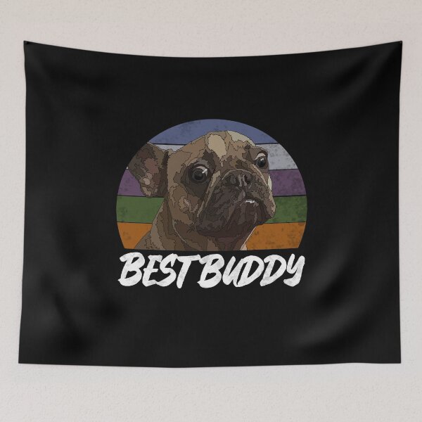 Item preview, Frenchie Best Buddy Dog designed and sold by Just-Arts-4U.