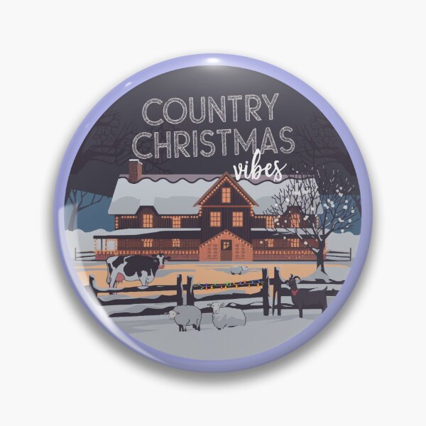 Item preview, Country Christmas Vibes Farmhouse designed and sold by vfxbear.