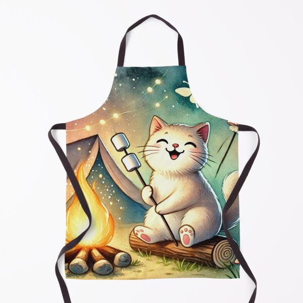 Item preview, Camping Cat Is Wild and Free! designed and sold by NoelaniArt.