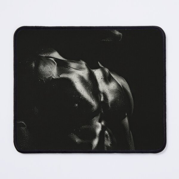 Item preview, Erotic Sexy Muscular Shirtless Black Male designed and sold by Atlas Kai.