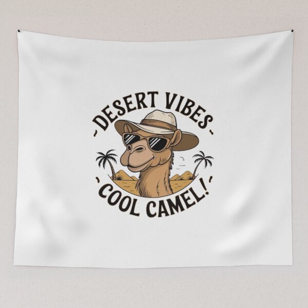 Item preview, Desert Vibes – Cool Camel Pet Lover's Exclusive Design designed and sold by Petpixy.