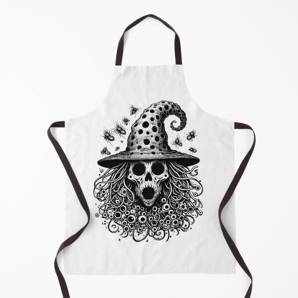 Item preview, Trypophobia Witches Skull Creepy Halloween Design designed and sold by PY Tees.