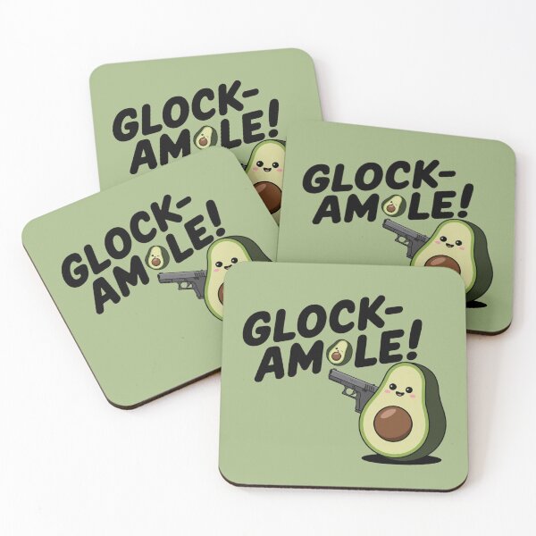 Item preview, Glockamole: Avocado with Attitude designed and sold by yinon-h.