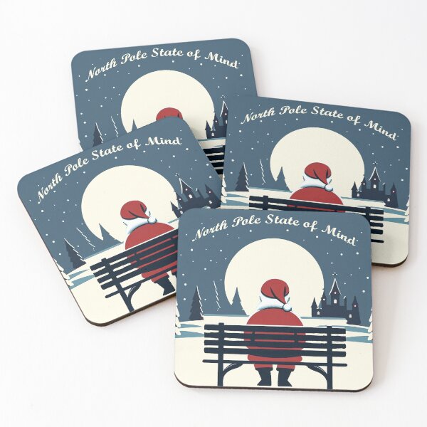 Item preview, North Pole State of Mind Resting Santa designed and sold by Karen Simon.