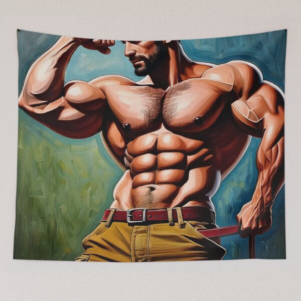 Item preview, Masculine Man designed and sold by ArtFactoryAI.