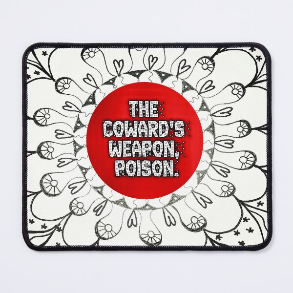 Item preview, Coward's Weapon designed and sold by Jill Kesti.