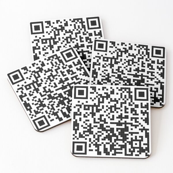 Item preview, Rick Roll QR Code designed and sold by ArtByDall.