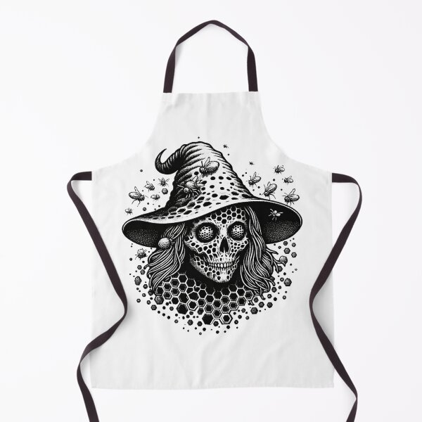 Item preview, Trypophobia Witches Skull Creepy Halloween Design designed and sold by PY Tees.
