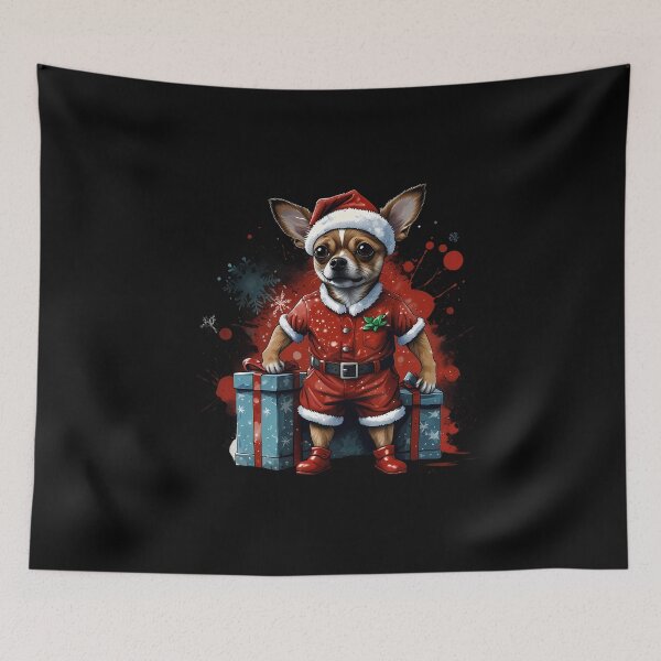 Item preview, Chihuahua dog Christmas gifts designed and sold by Furrifico.