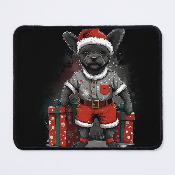 Item preview, Poodle dog Christmas gifts designed and sold by Furrifico.