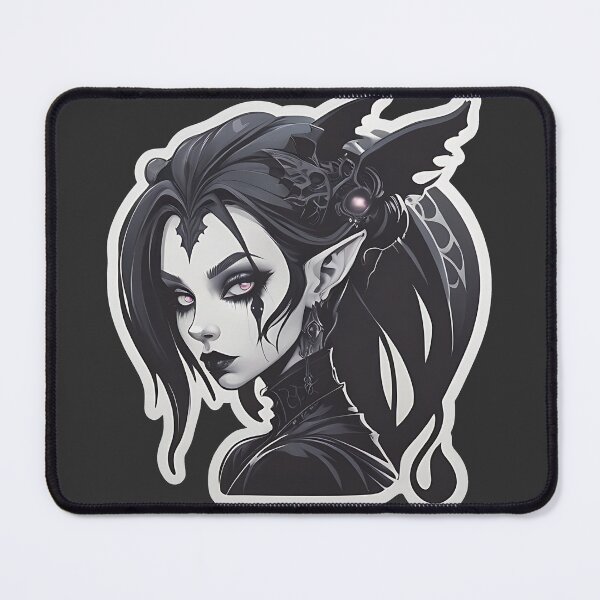 Item preview, Majestic Pale Lady Goth Woman Portrait designed and sold by MadnessEnvelope.