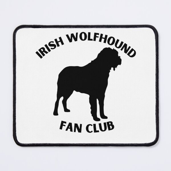 Item preview, Irish Wolfhound Fan Club Merch designed and sold by bredbydesign.