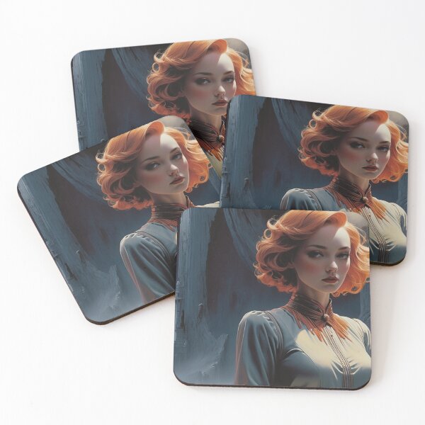 Item preview, Mystical Redhead in Gothic Fantasy – Cinematic Digital Art designed and sold by Antalahia.