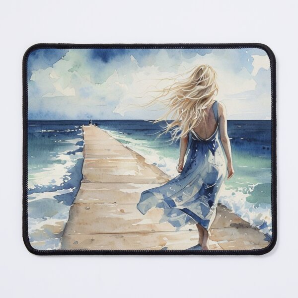 Item preview, Journey to Serenity | Path to Tranquility | Ocean's Edge Reflection designed and sold by Dipab121.