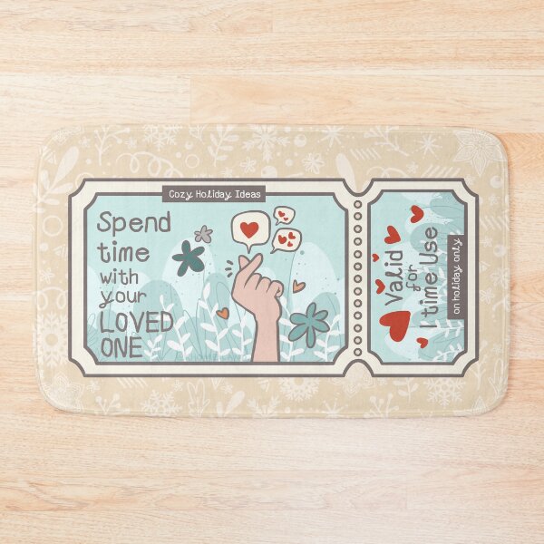 Item preview, Cozy Holiday Ticket to Spend Time with Your Loved One During Holiday designed and sold by Khotekmei.