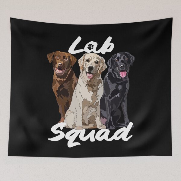 Item preview, Happy Lab Squad designed and sold by Just-Arts-4U.