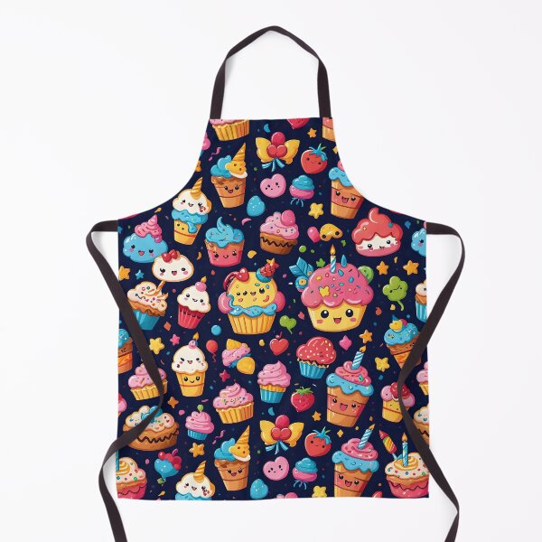 Item preview, Wild & Vibrant Kawaii Birthday Cakes designed and sold by gjsart.