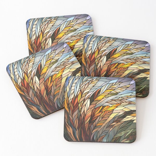 Item preview, Wild Grass Stained Glass designed and sold by KingExpressions.
