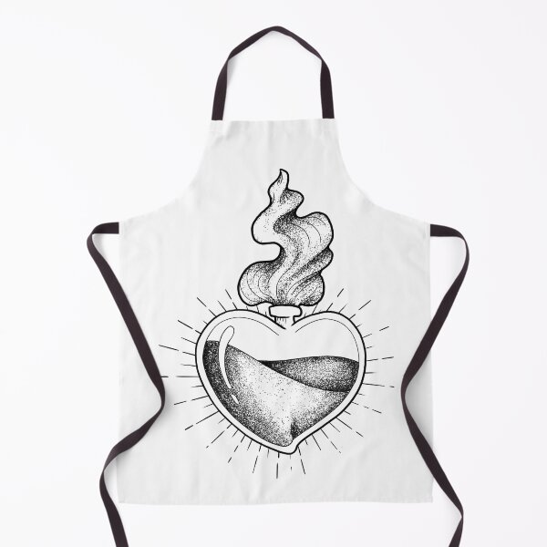 Item preview, Flaming heart designed and sold by ATARINDICA.