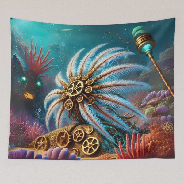 Item preview, Steampunk Feather Star designed and sold by Sillytoe.
