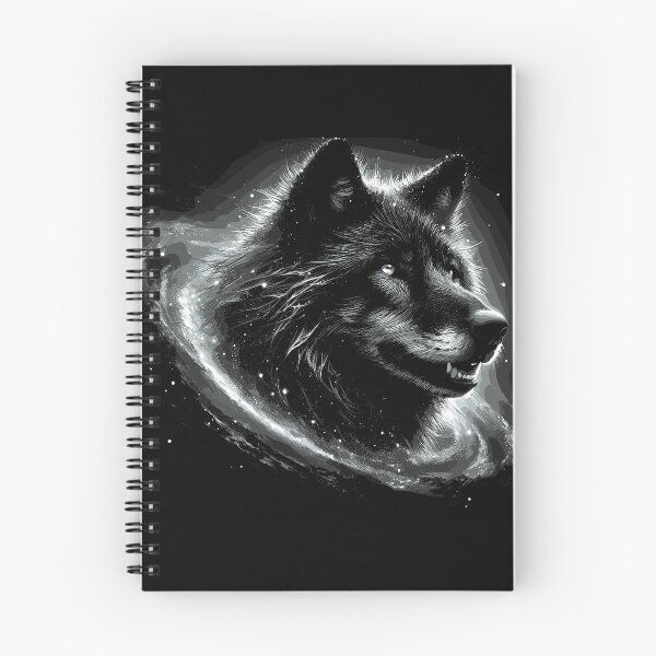 Item preview, Abstract Black Wolf Design designed and sold by Artbyminga.