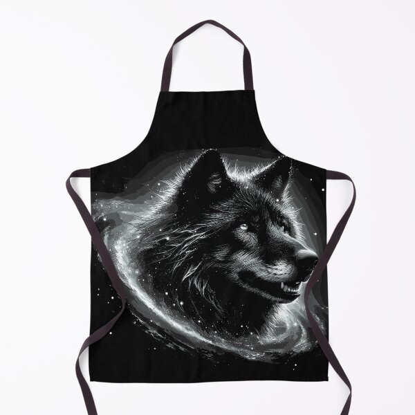 Item preview, Abstract Black Wolf Design designed and sold by Artbyminga.