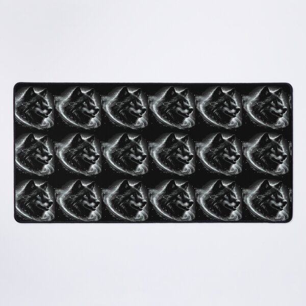 Item preview, Abstract Black Wolf Design designed and sold by Artbyminga.