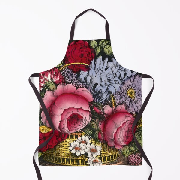 Item preview, Flower Basket by Currier & Ives, 1871ca designed and sold by HausHatfield.