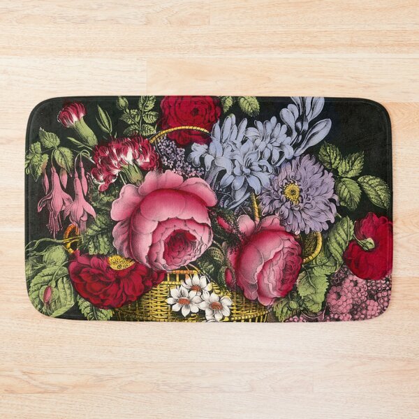 Item preview, Flower Basket by Currier & Ives, 1871ca designed and sold by HausHatfield.