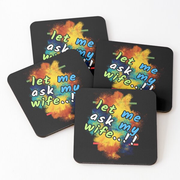Item preview, Let me ask my wife..!! designed and sold by Bawek85Designs.