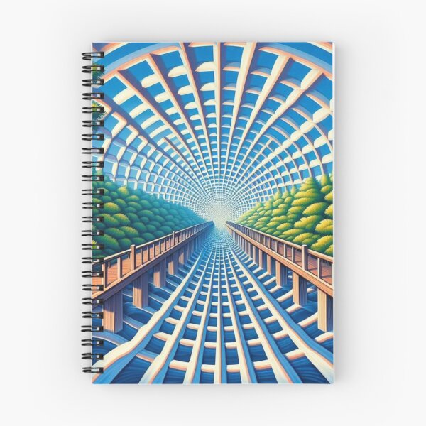 Item preview, Surreal landscape with futuristic architecture designed and sold by dk--design.