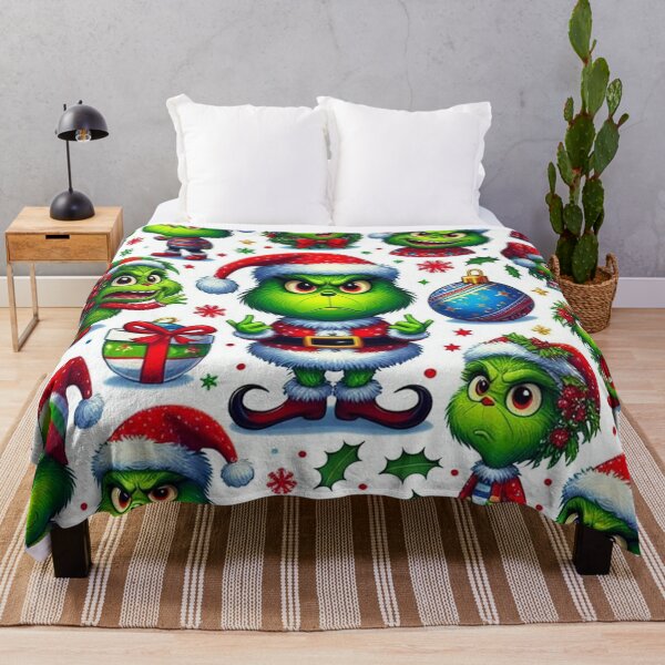 Item preview, Santa Grinch Cool Pattern designed and sold by Simplybe1.