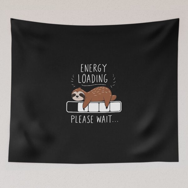 Item preview, ENERGY LOADING PLEASE WAIT designed and sold by khufra1.