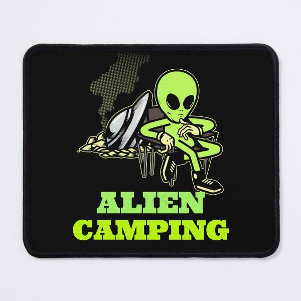 Item preview, Alien Camping T-Shirt designed and sold by PurifiedART.