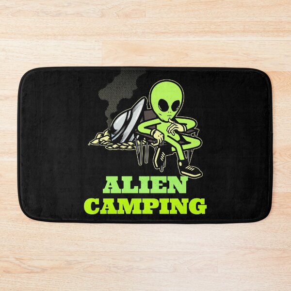 Item preview, Alien Camping T-Shirt designed and sold by PurifiedART.