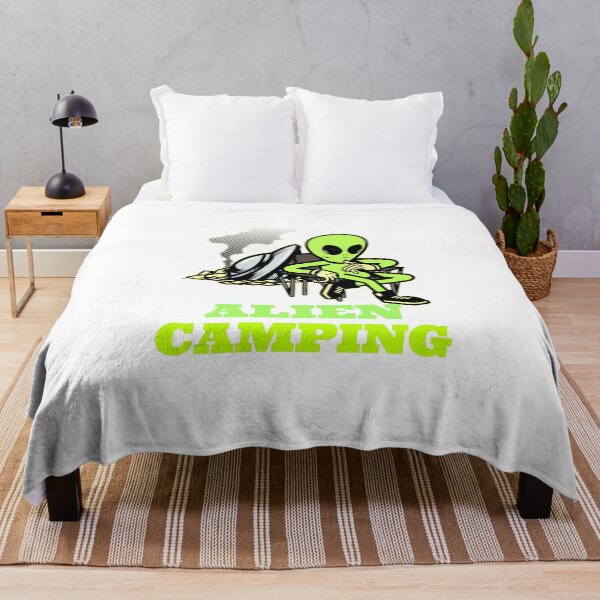 Item preview, Alien Camping T-Shirt designed and sold by PurifiedART.