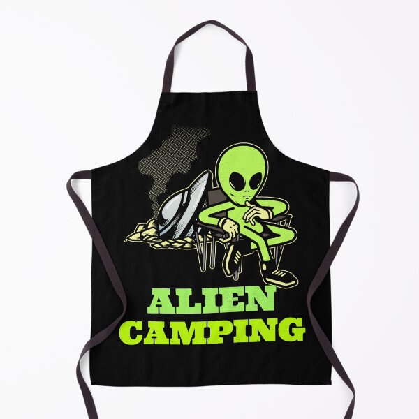 Item preview, Alien Camping T-Shirt designed and sold by PurifiedART.