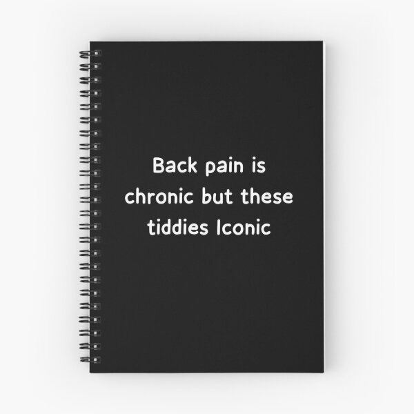 Item preview, ‏Back Pain Is Chronic But These Tiddies Iconic – Funny Body Positivity Quote designed and sold by love3617.