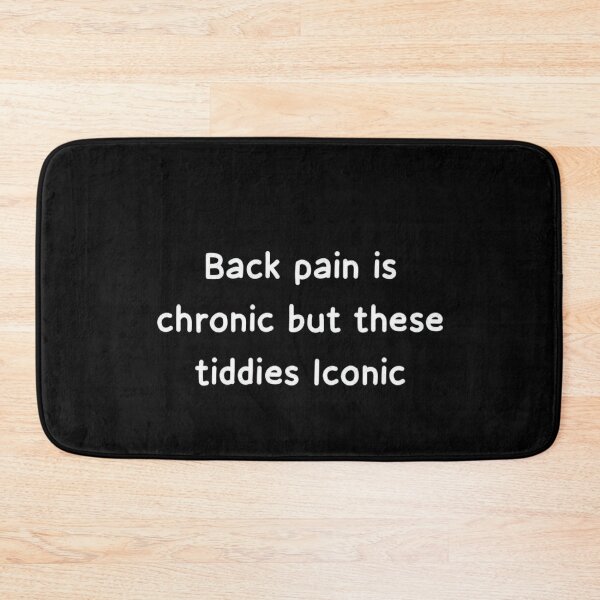 Item preview, ‏Back Pain Is Chronic But These Tiddies Iconic – Funny Body Positivity Quote designed and sold by love3617.