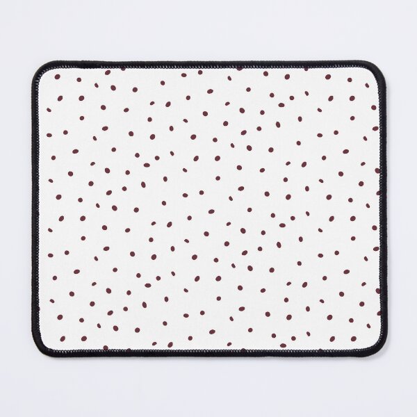 Item preview, Whimsy Dots Polka Dot Pattern - Snow + Wine designed and sold by Irene Estelle.