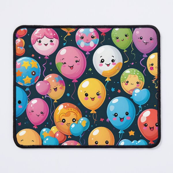 Item preview, Kawaii Style Birthday Balloons designed and sold by gjsart.
