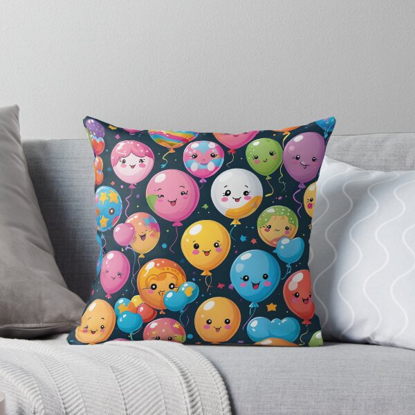 Item preview, Kawaii Style Birthday Balloons designed and sold by gjsart.
