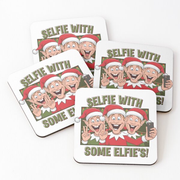 Item preview, ¡Selfie con algunos elfos! designed and sold by JPees.