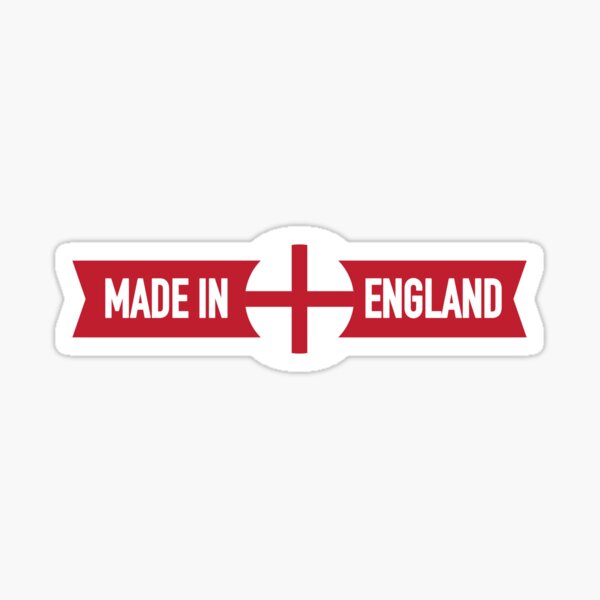 Made in England Sticker