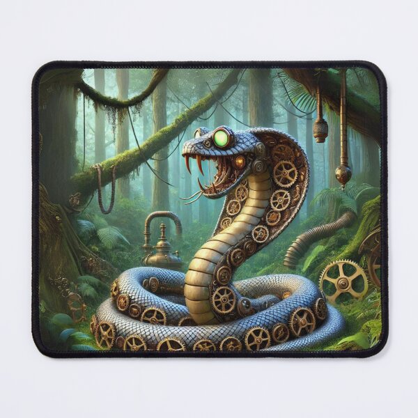 Item preview, Steampunk Fer-De-Lance Snake designed and sold by Sillytoe.
